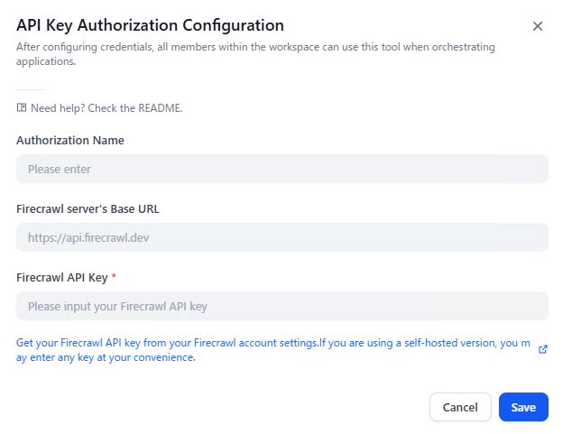 dify firecrawl setting
