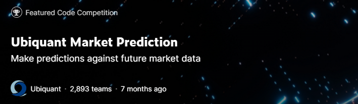 Ubiquant Market Prediction